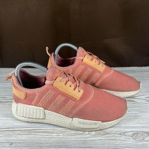 Adidas NMD Women’s Pink Peach Shoes Sneaker Size 6.5